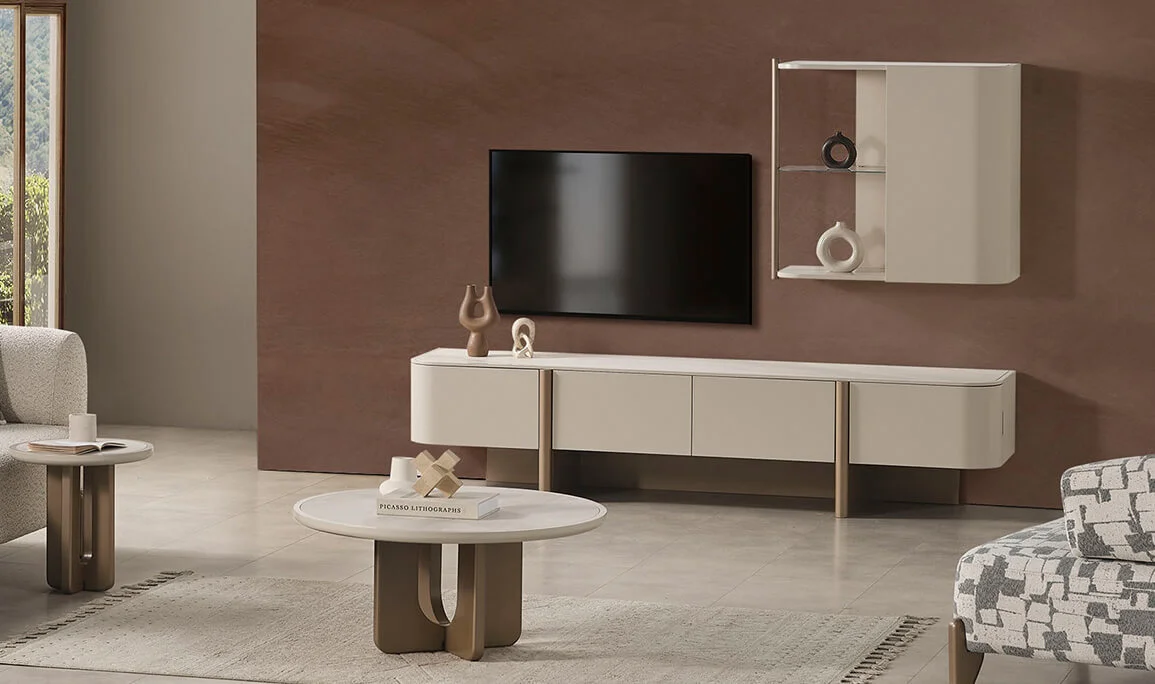 Ahuse TV-Einheit Bronze