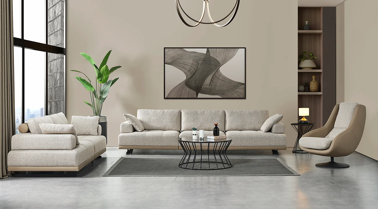 Alba Yataklı Modern Koltuk Takımı