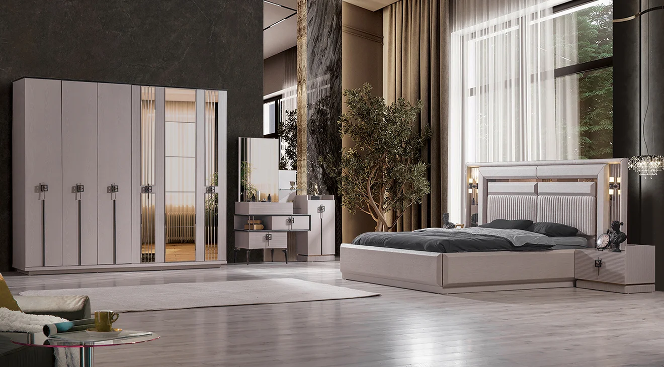 Alfa 6 Kapaklı Yatak Odası Takımı