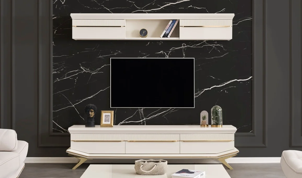 Angel Gold TV Unit