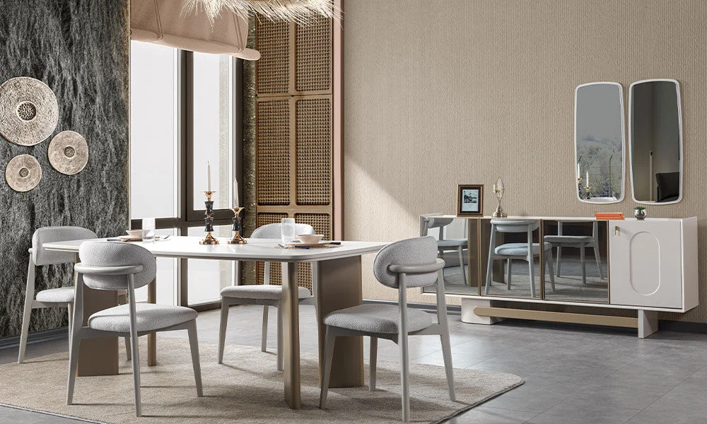Antartika Modern Yemek Odası Takımı