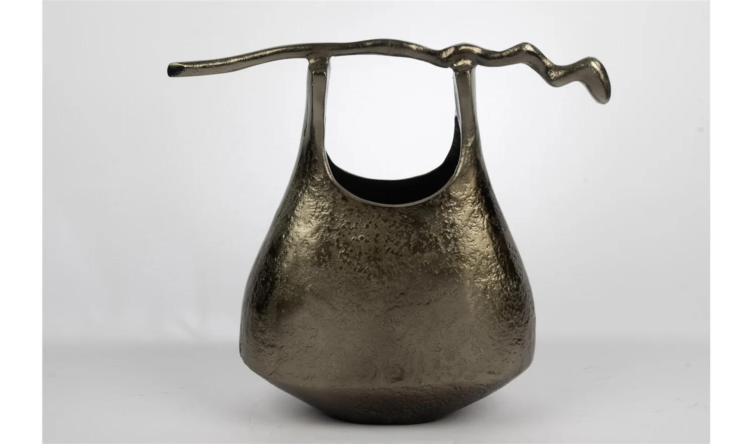 Antik Bronz Pirinç Sepet