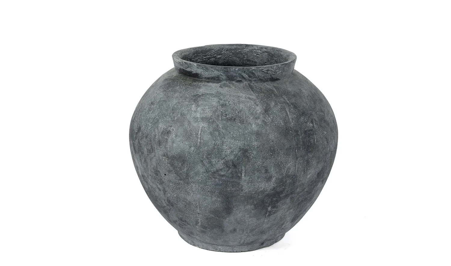 Antrasit Eskitme Seramik Küp 36x36 cm