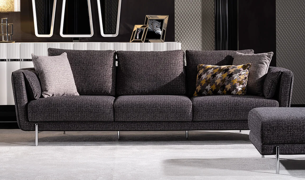 Aqua Vierersofa