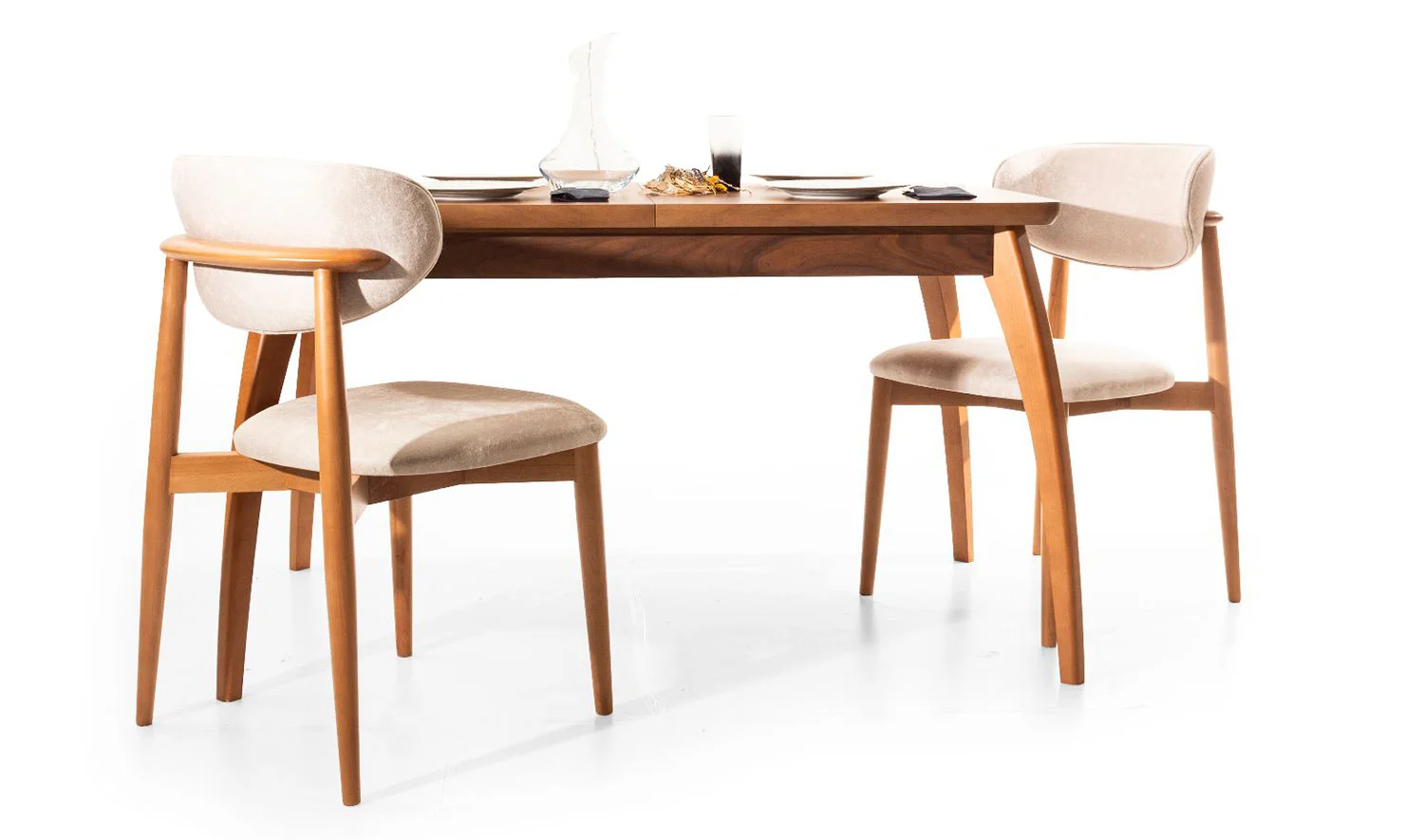 Açılır Yemek Masası + 4 Sandalye