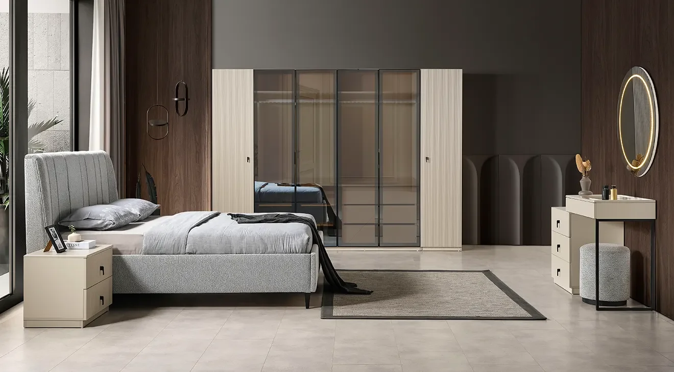 Arrya 6 Kapaklı Yatak Odası Takımı