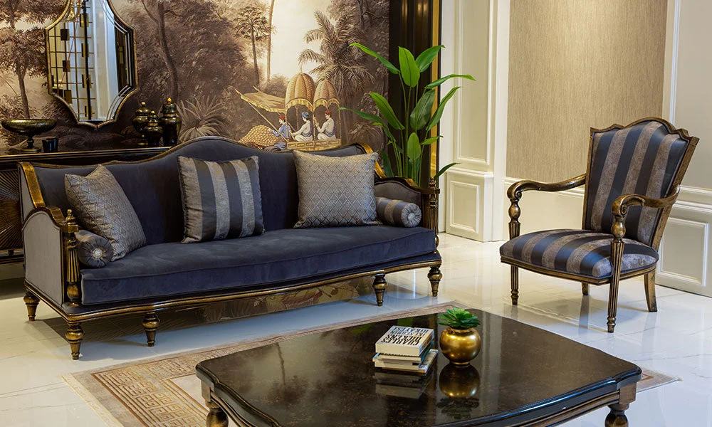 Art Deco Gold Koltuk Takımı