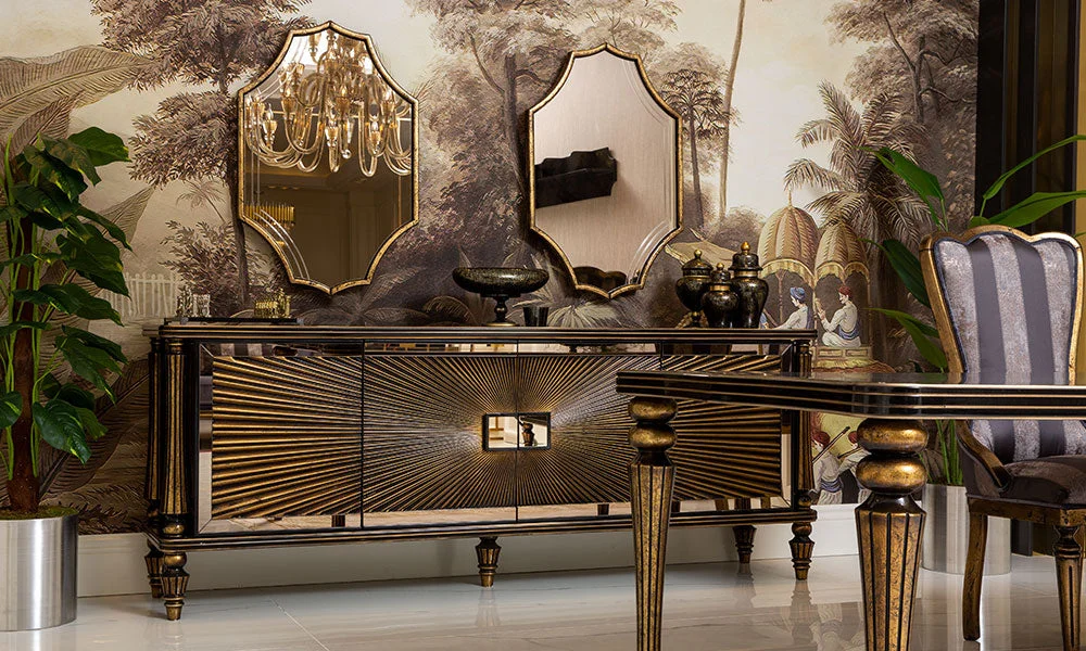Art Deco Gold Konsol