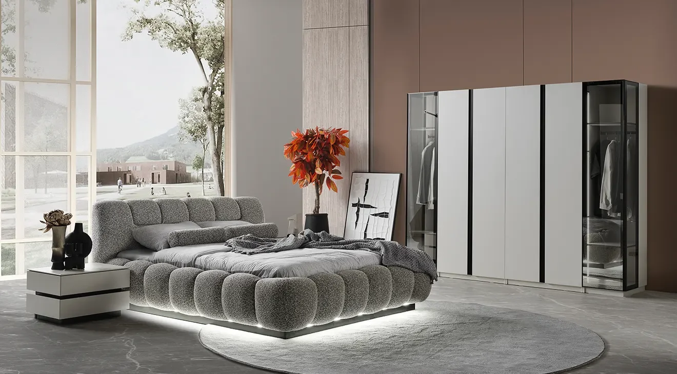 Ashley 6 Kapaklı Yatak Odası Takımı