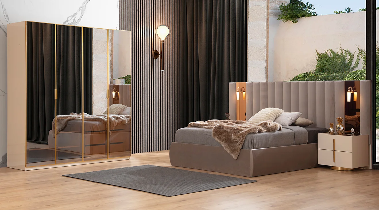 Asos 4 Kapaklı Yatak Odası Takımı