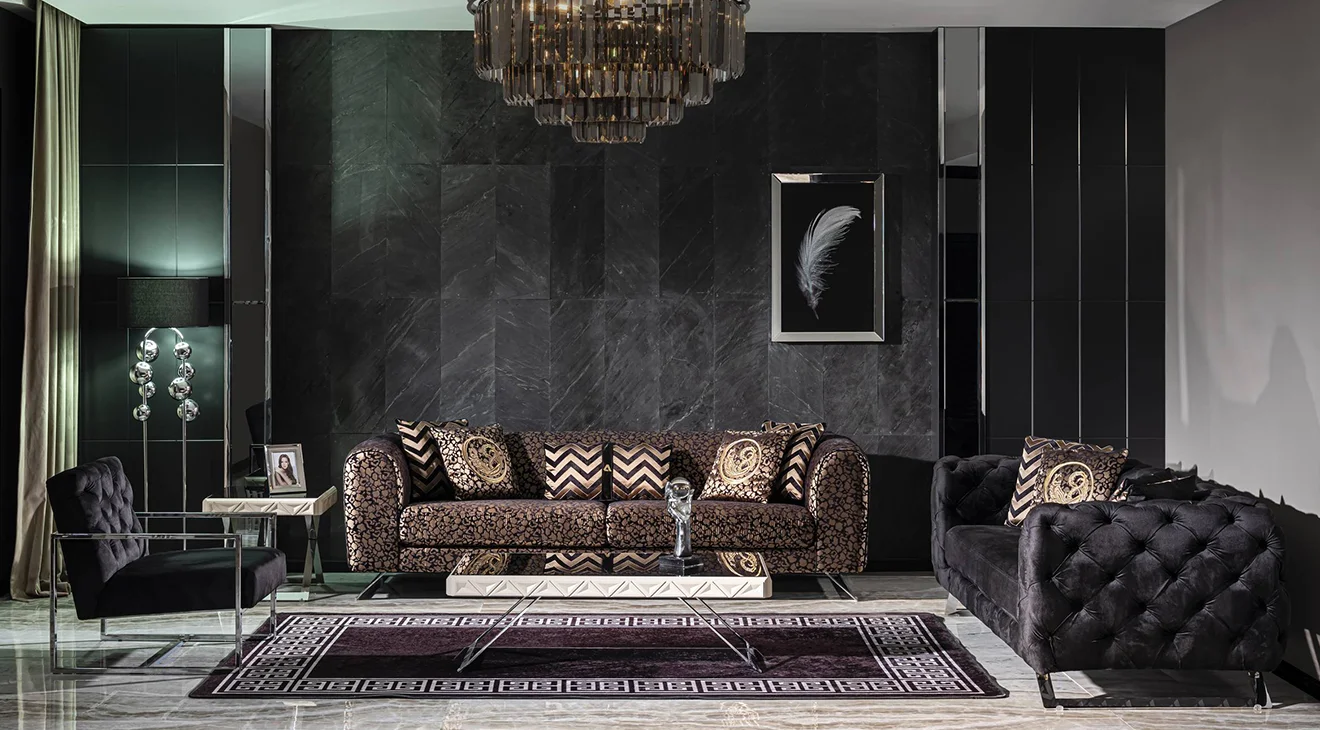 Asus Metal Ayaklı Koltuk Takımı