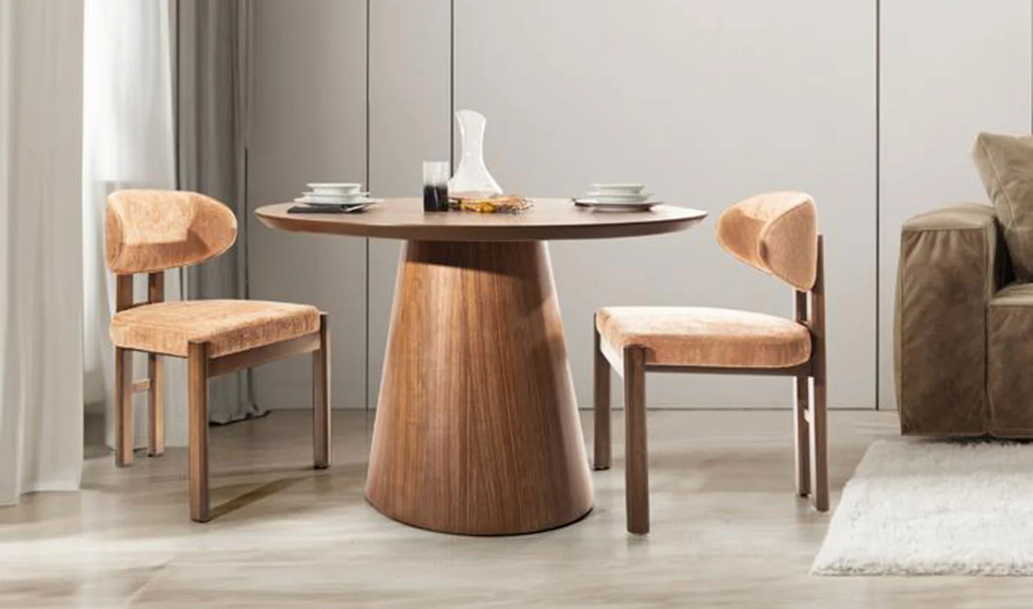 Yemek Masası + 2 Adet Sandalye