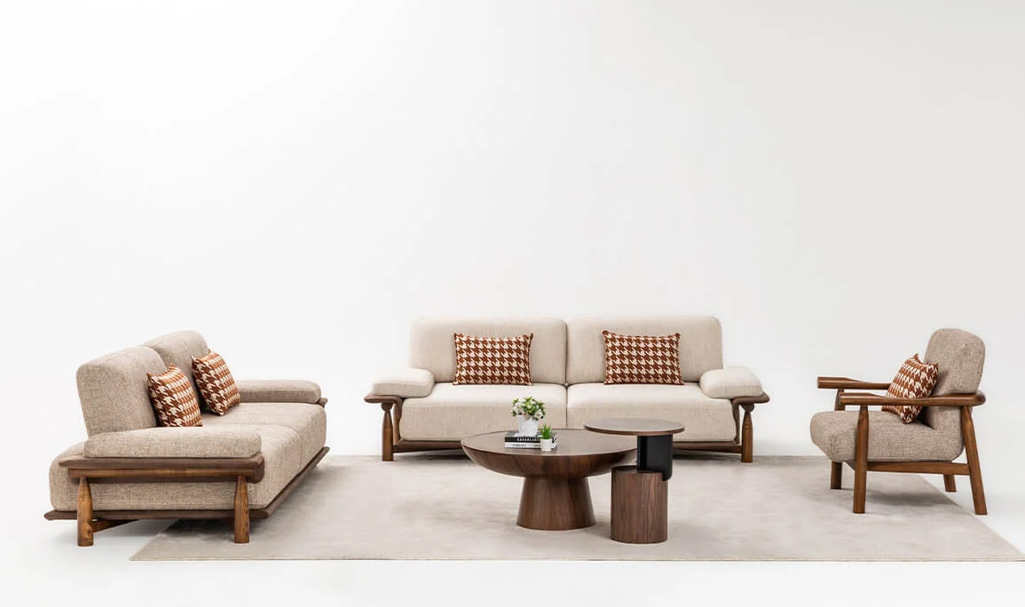 Aura Linen Koltuk Takımı
