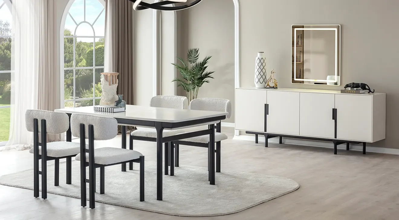 Aura Modern Yemek Odası Takımı