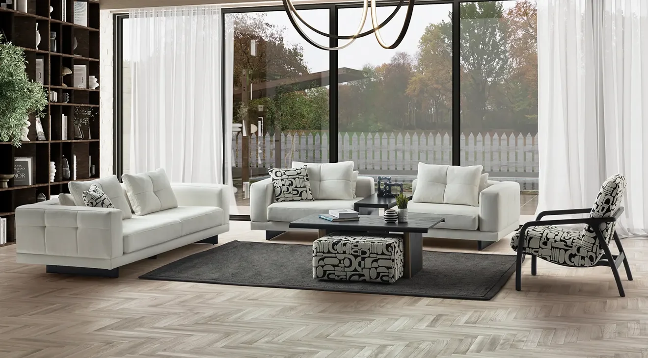 Aventi Black Modern Koltuk Takımı