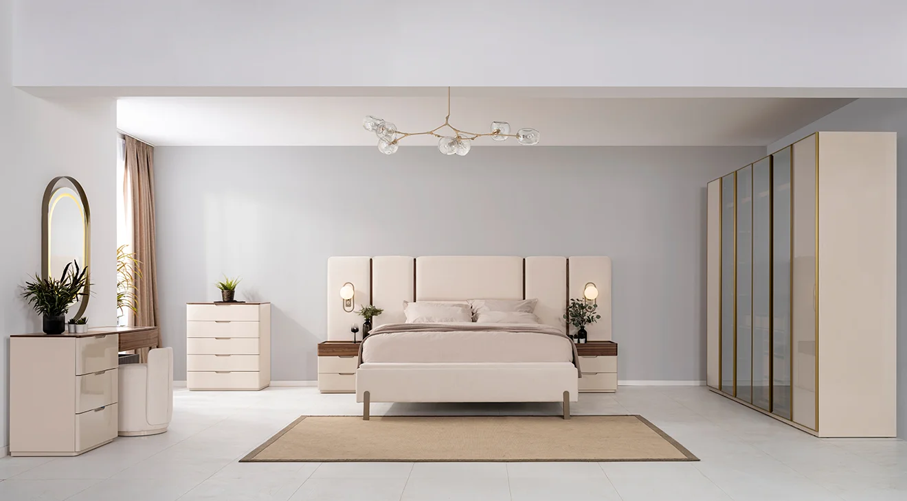 Bağdat 6 Kapaklı Yatak Odası Takımı