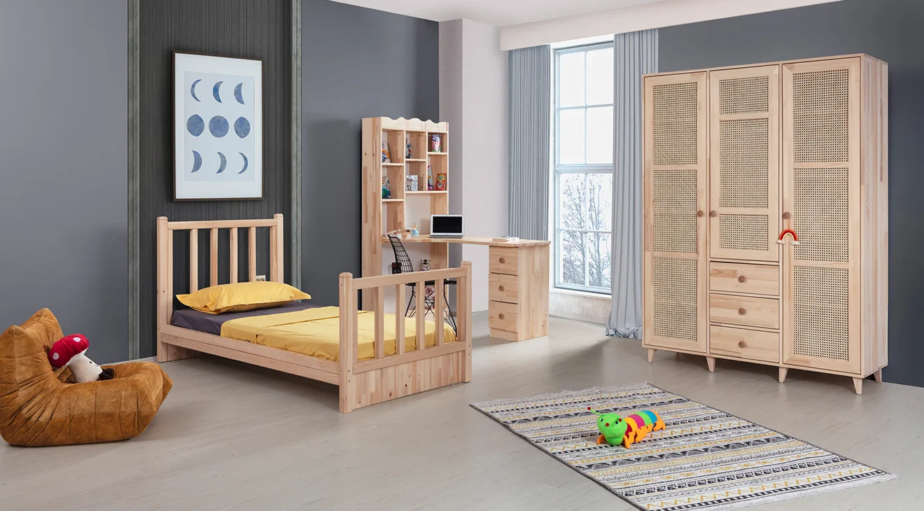 Balin 3 Kapaklı Bebek Odası Takımı