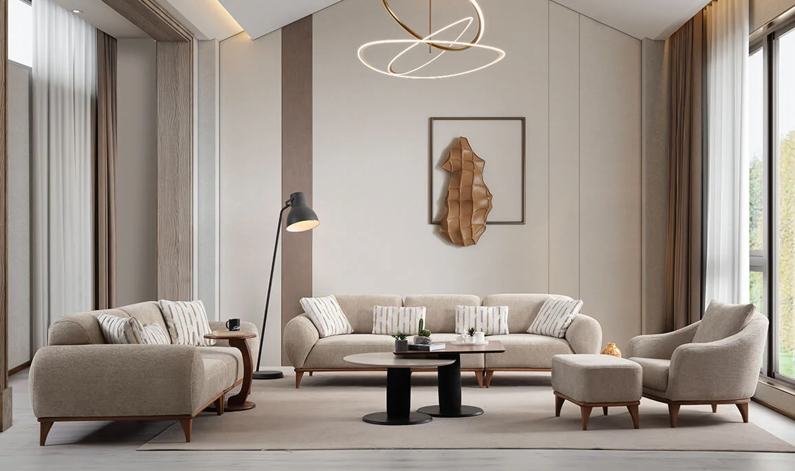 Barcelona Sofa Set V2