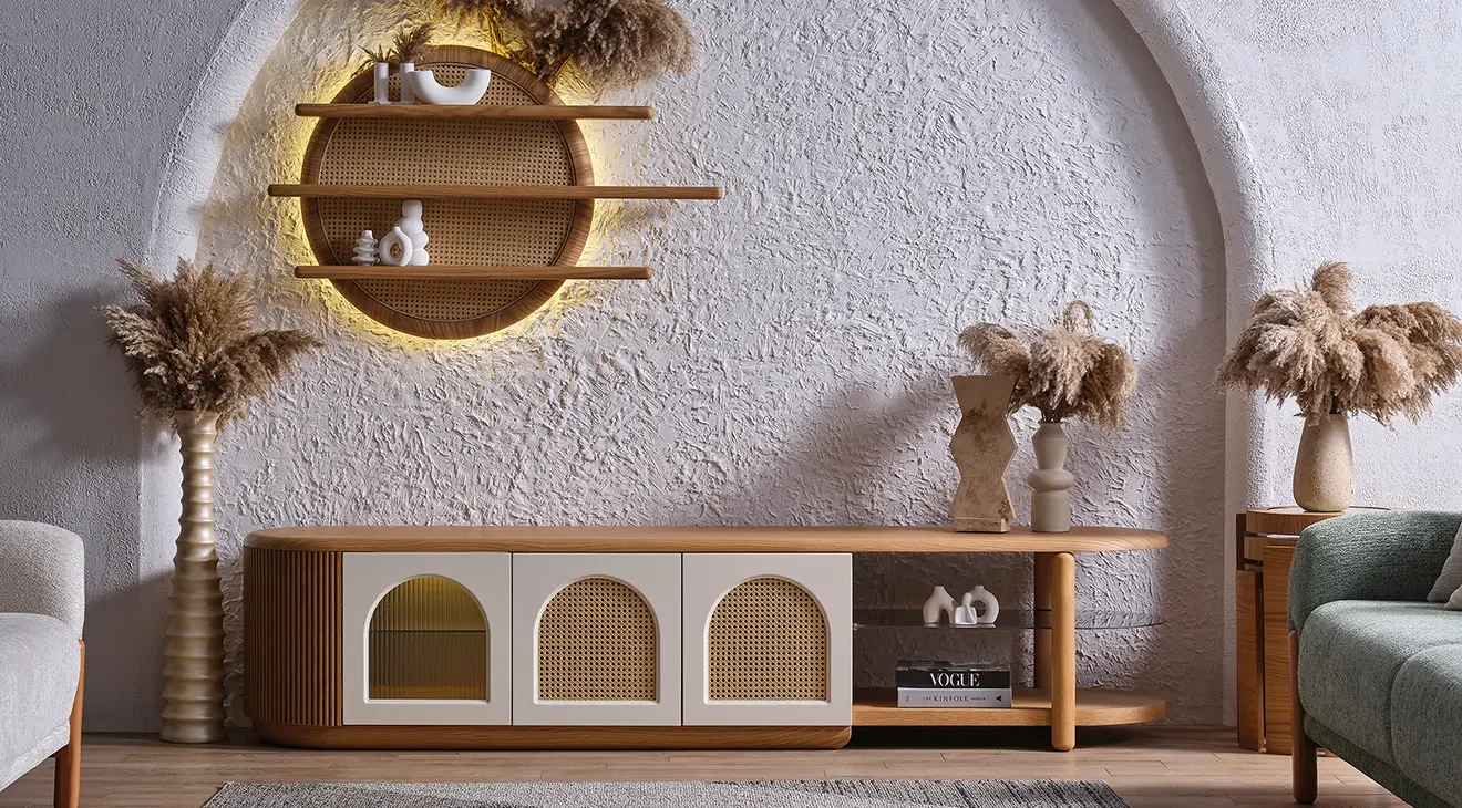 Begonvil Ceviz Tv Ünitesi