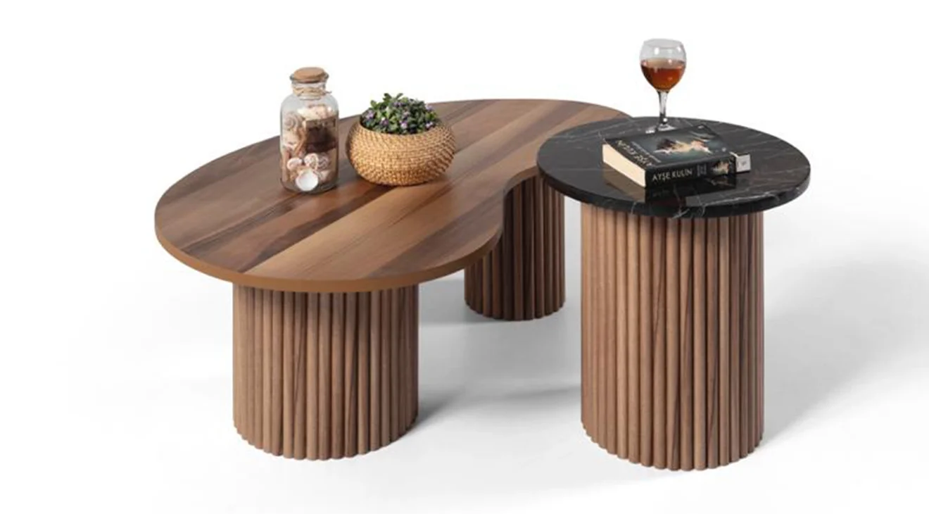 Belda Ceviz Orta Sehpa