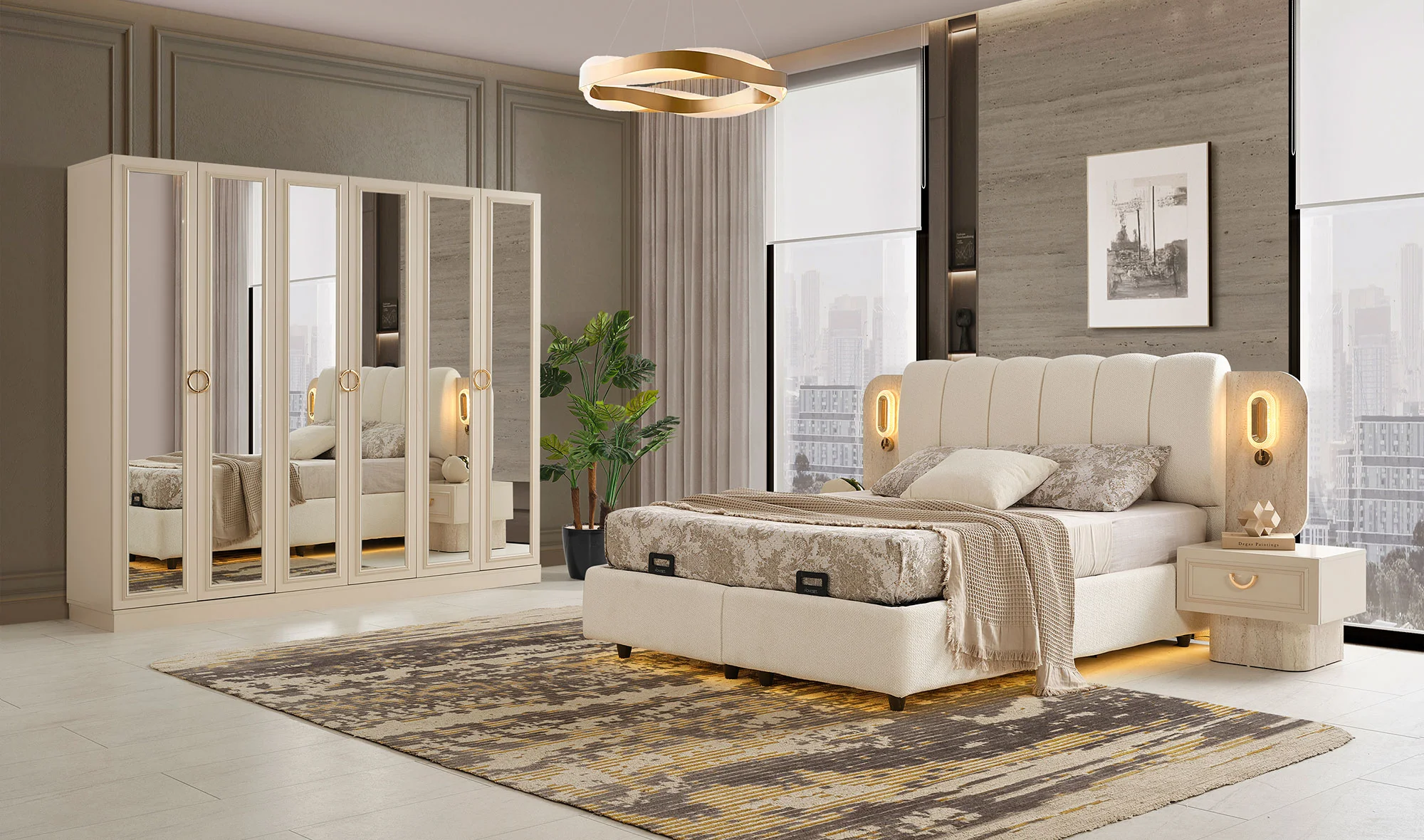 Bella Mdf Yatak Odası