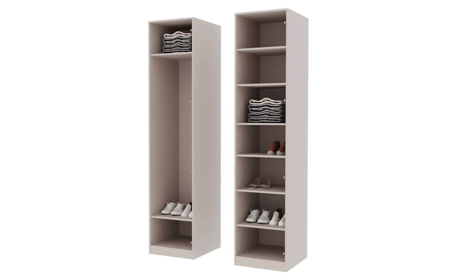 Tek Kapılı Askılı Gardrop - Reflekte