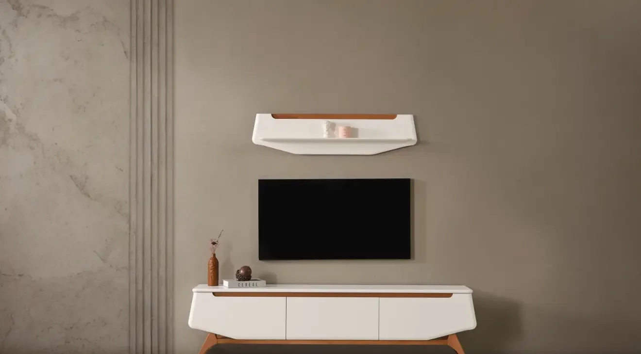 Beykoz Ahşap Ayaklı Tv Ünitesi