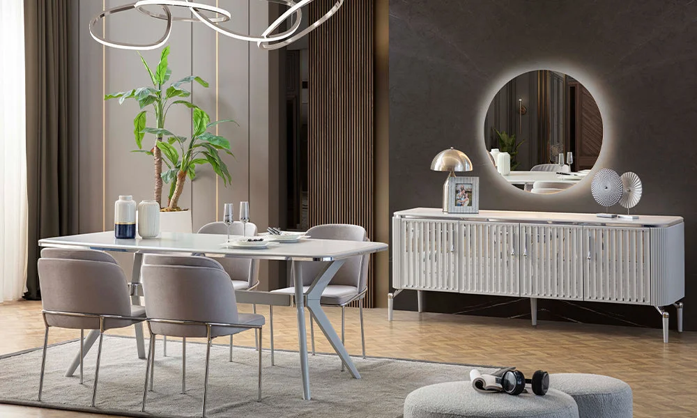 Bianca Modern Yemek Odası Takımı