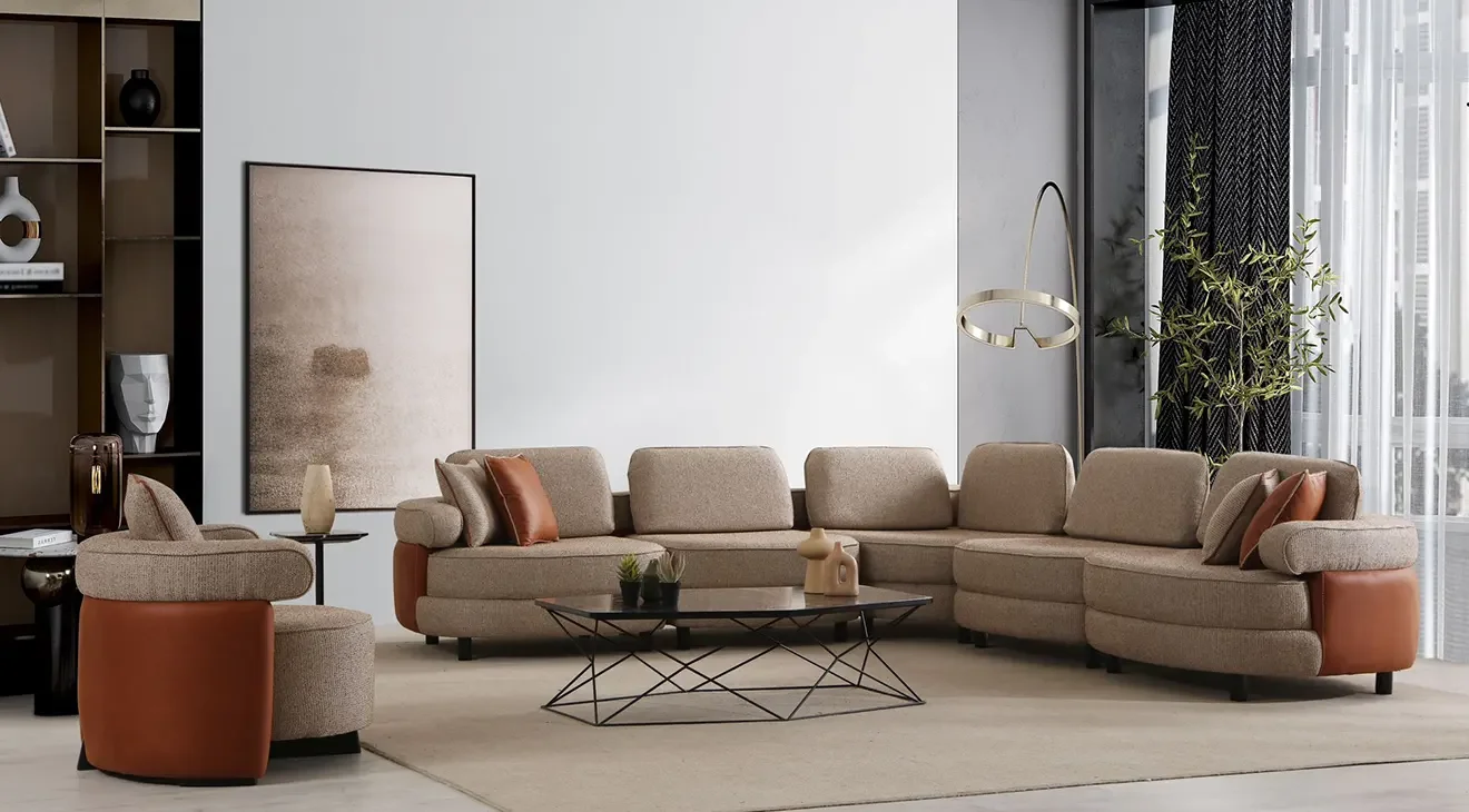 Biblo Modern Köşe Koltuk Takımı