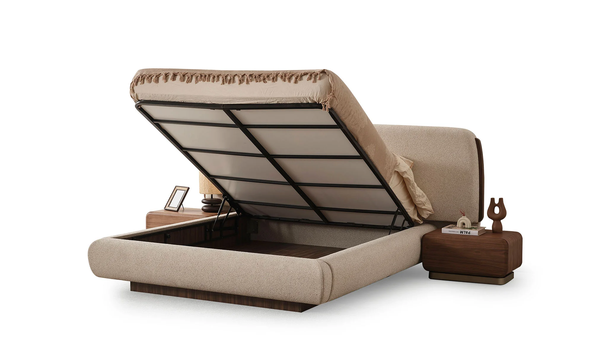 Bazalı Karyola ve Başucu