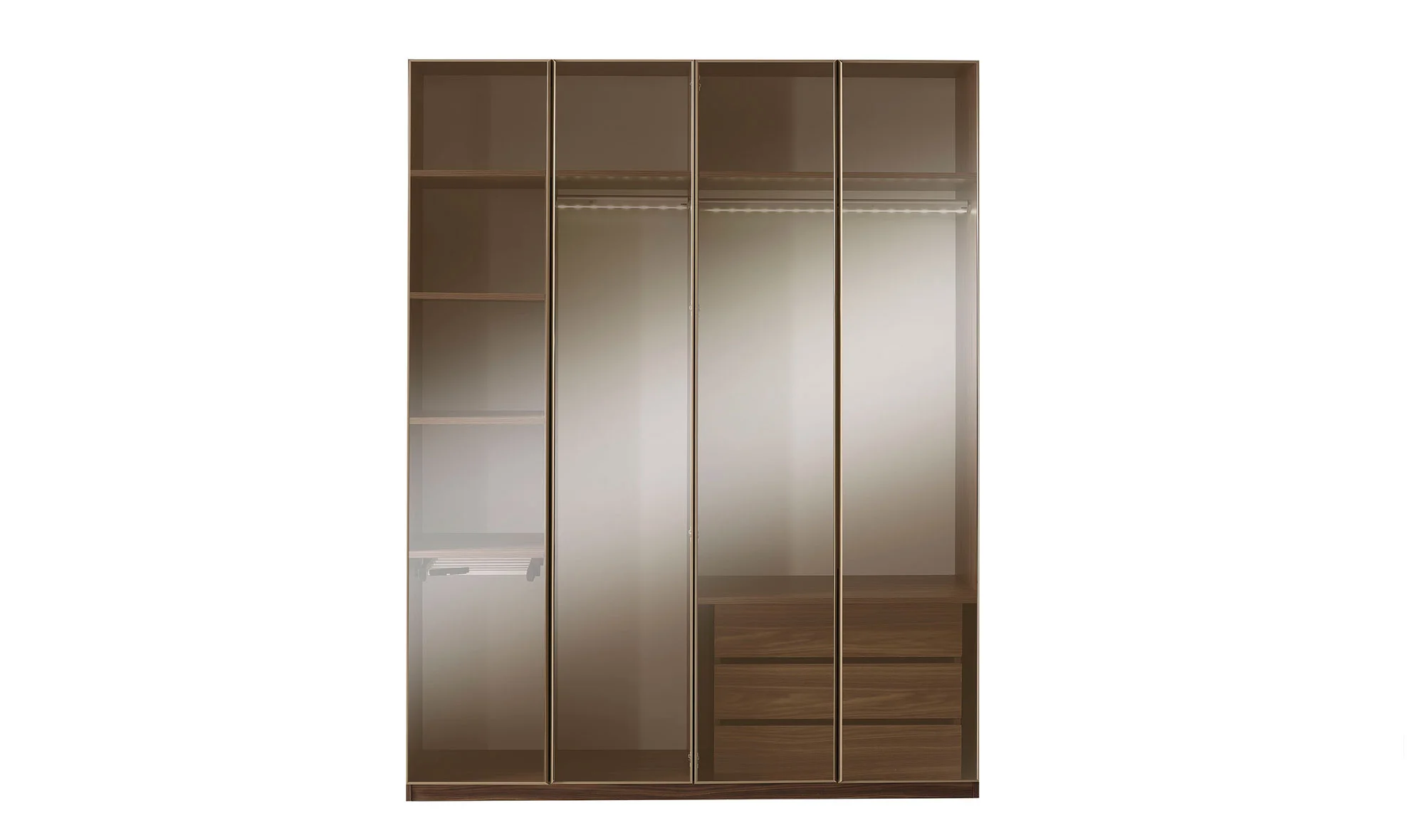 4 Kapılı Gardrop (Reflekte)