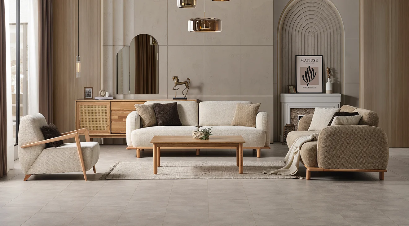 Bohem Yataklı Modern Koltuk Takımı