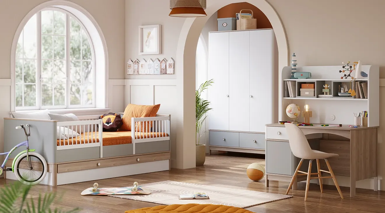 Bono Grey Çocuk Odası Takımı