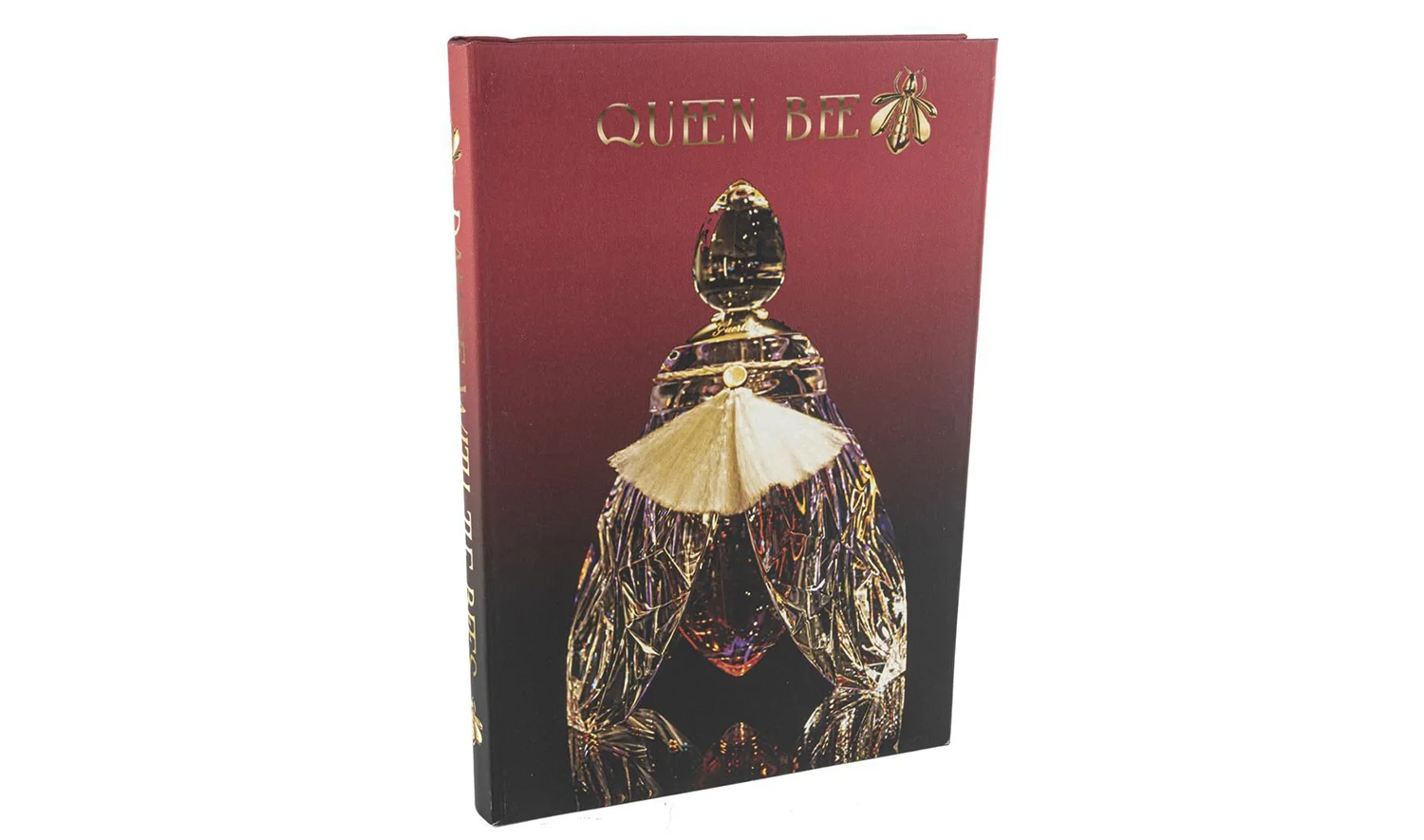 Bordo Queen Bee Kitap Kutusu 35x24 cm - 1 Adet