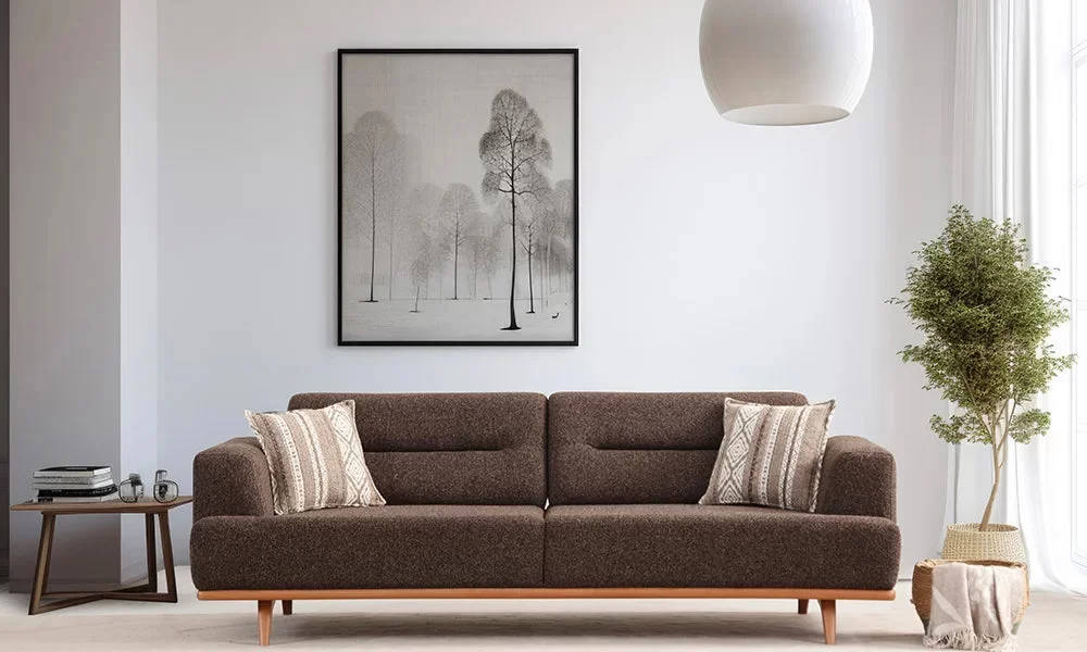 Bugatti Modern Üçlü Koltuk