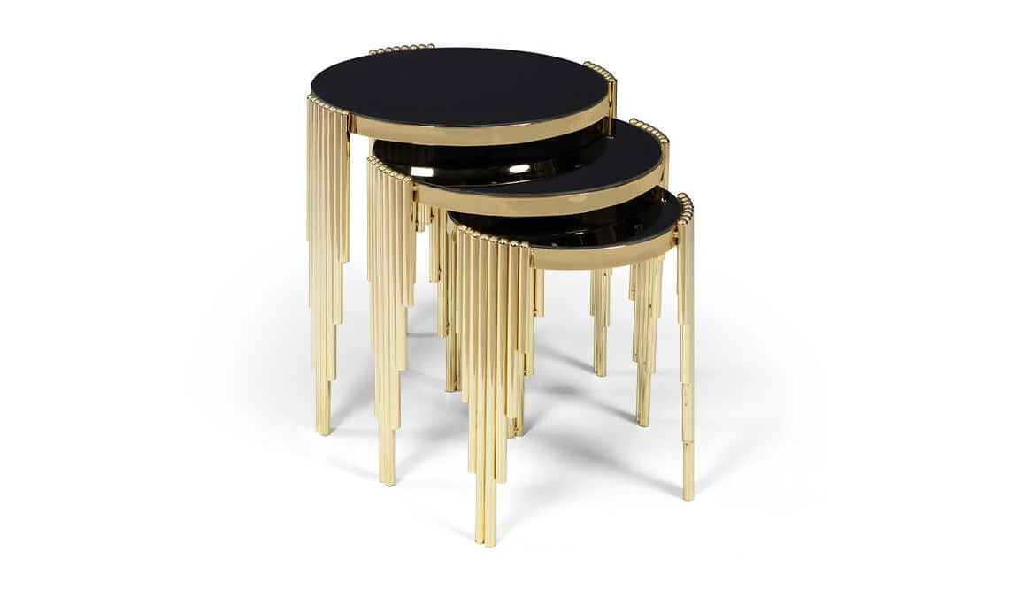 Buzzy Zigon Sehpa Gold