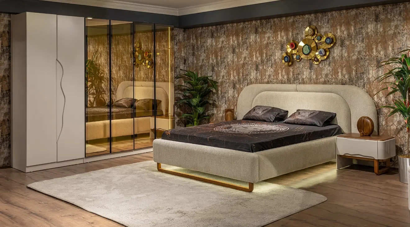 Calista 6 Kapaklı Yatak Odası Takımı