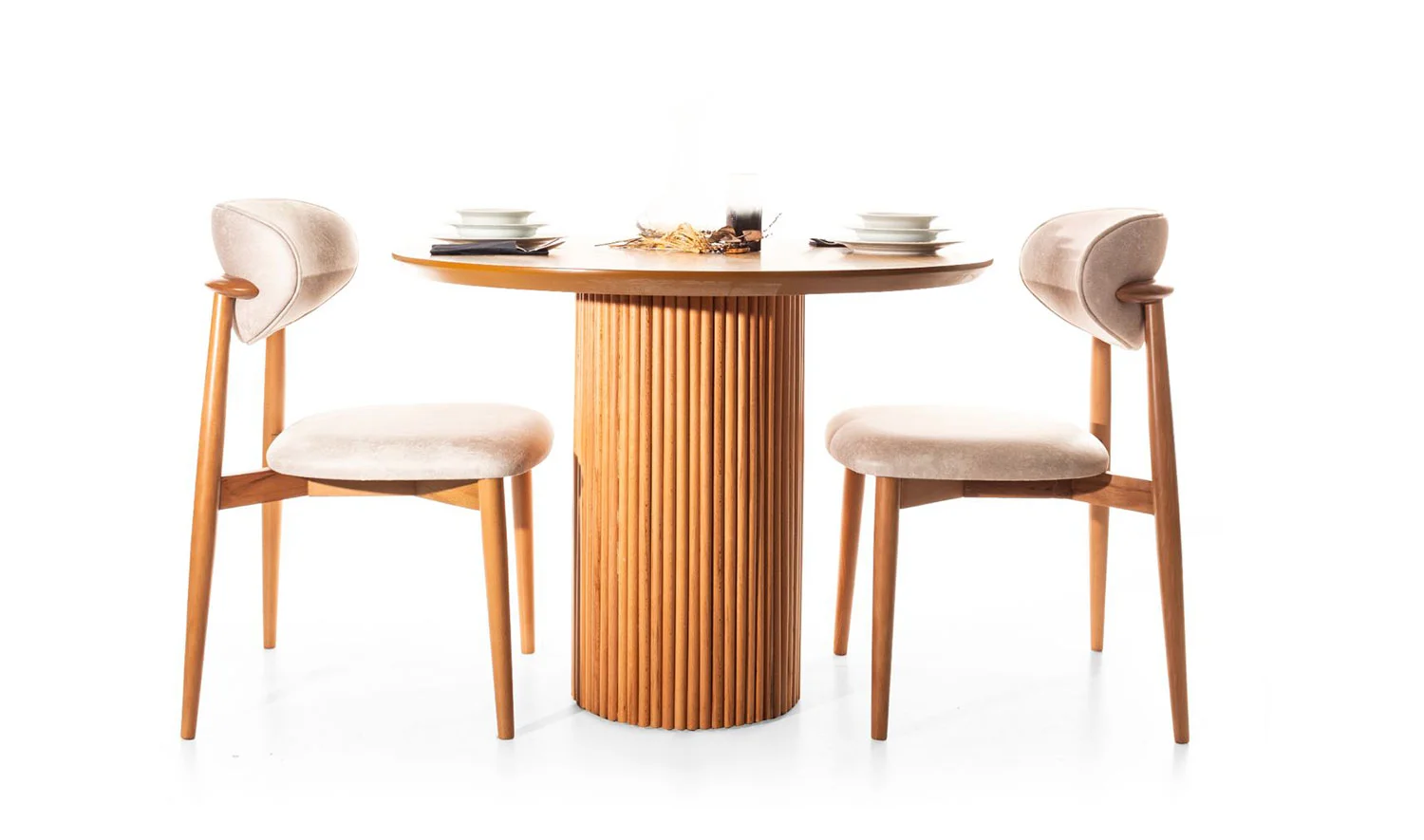 Yemek Masası + 2 Adet Sandalye