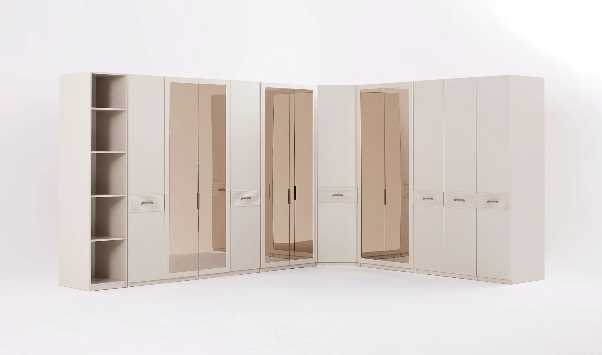 Köşe Gardolap Takımı