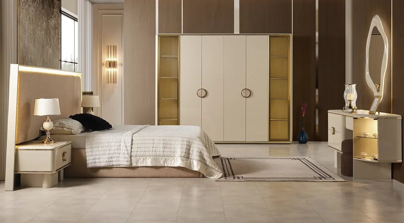 Çırağan 6 Kapaklı Yatak Odası Takımı