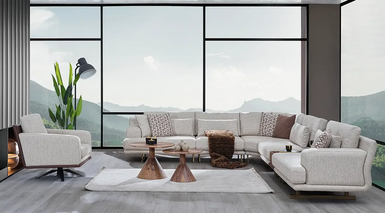 Class Sehpalı Köşe Koltuk Takımı