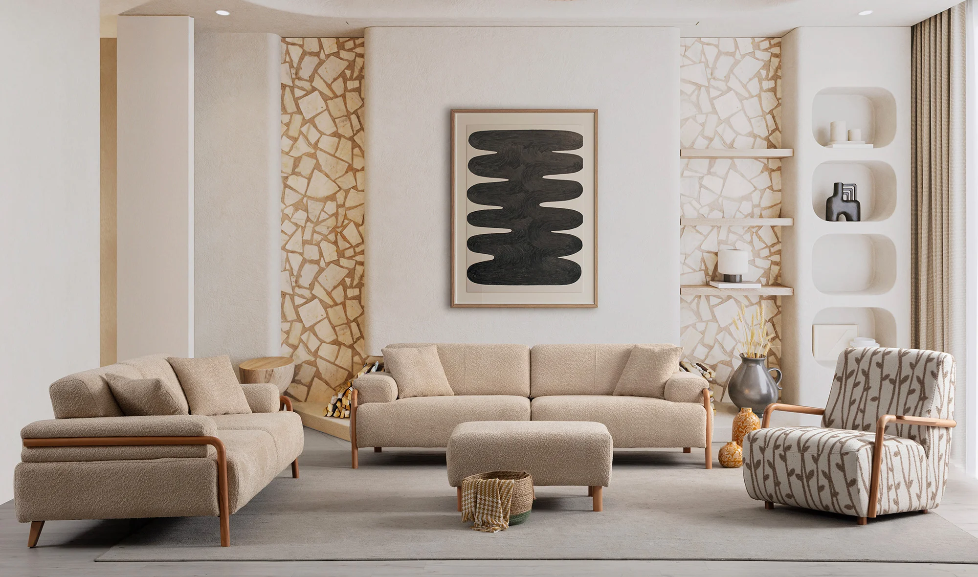 Cloud Sofa Set