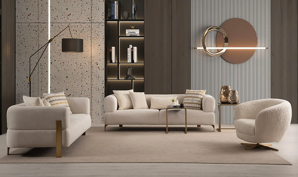 Cratos Antik Sofa-Set