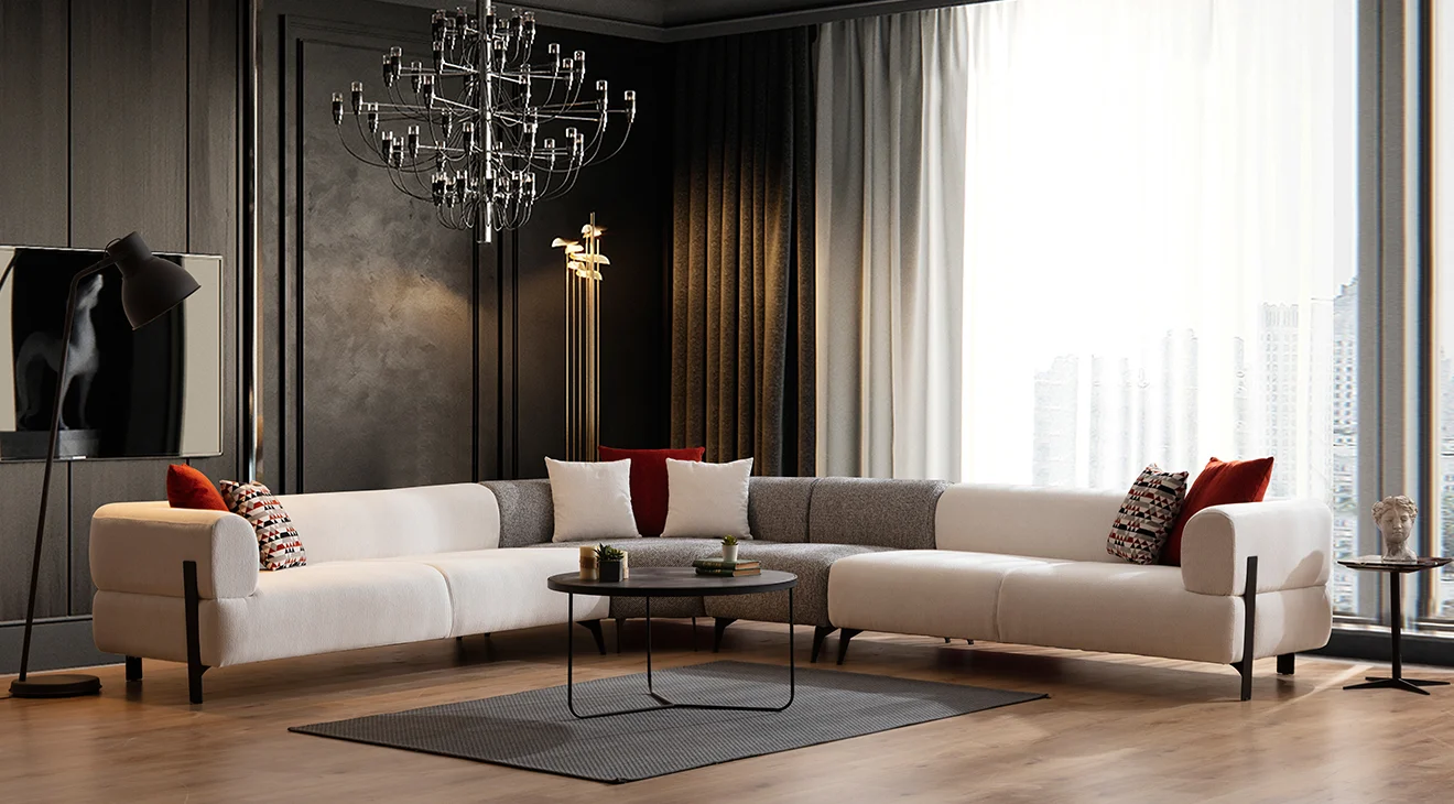 Cratos Modüler Orta Köşe Koltuk Takımı