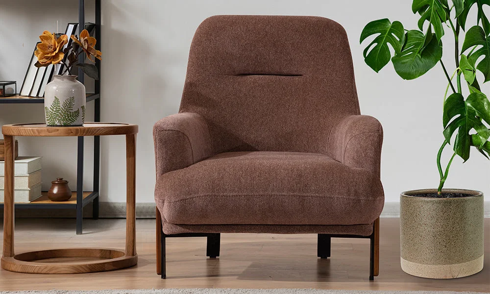 Cratos Wood Modern Berjer