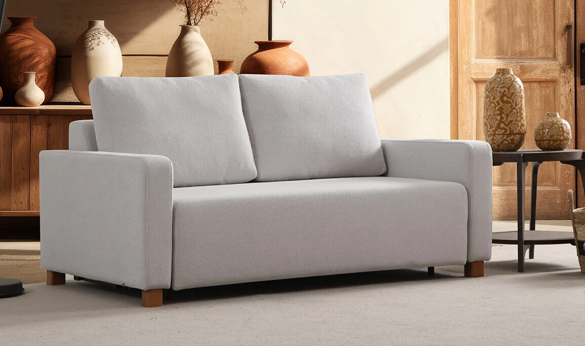 Crema Double Seat Sofa