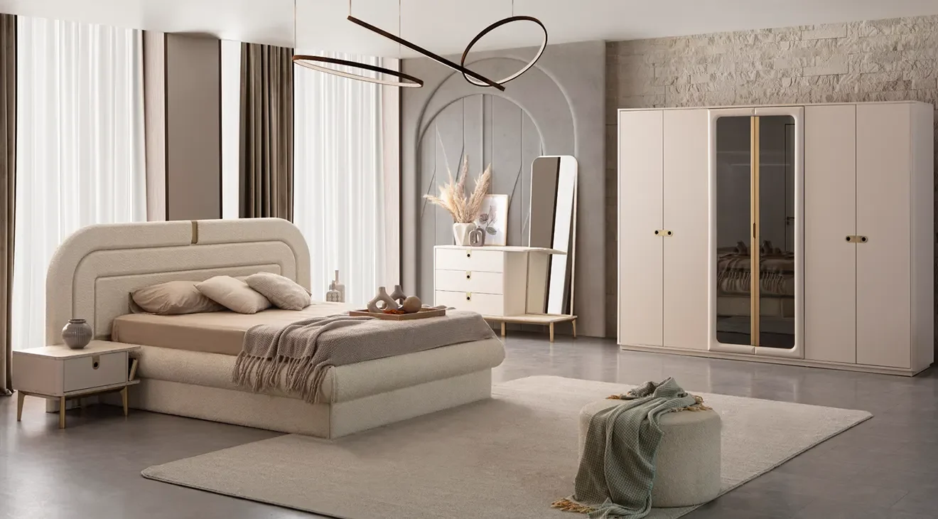 Cupra 6 Kapaklı Yatak Odası Takımı