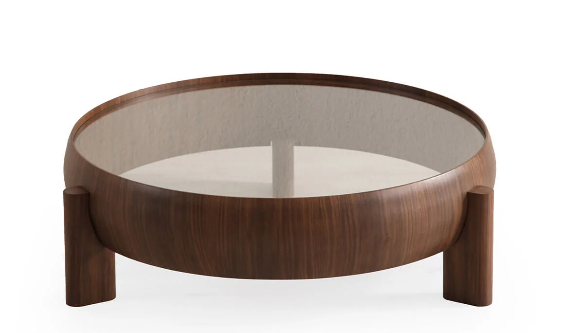 Dante Walnut Coffee Table