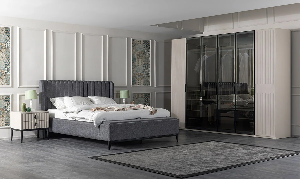 Defne 6 Kapaklı Yatak Odası Takımı