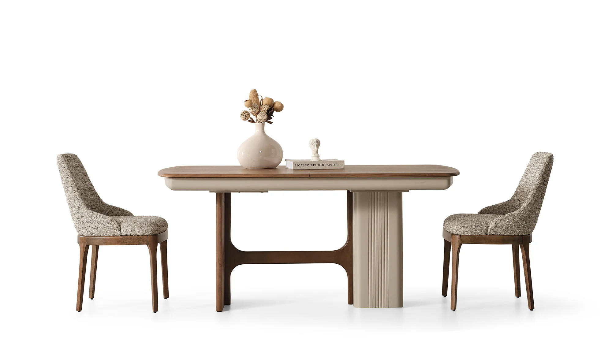 Açılır Yemek Masası + 6 Sandalye